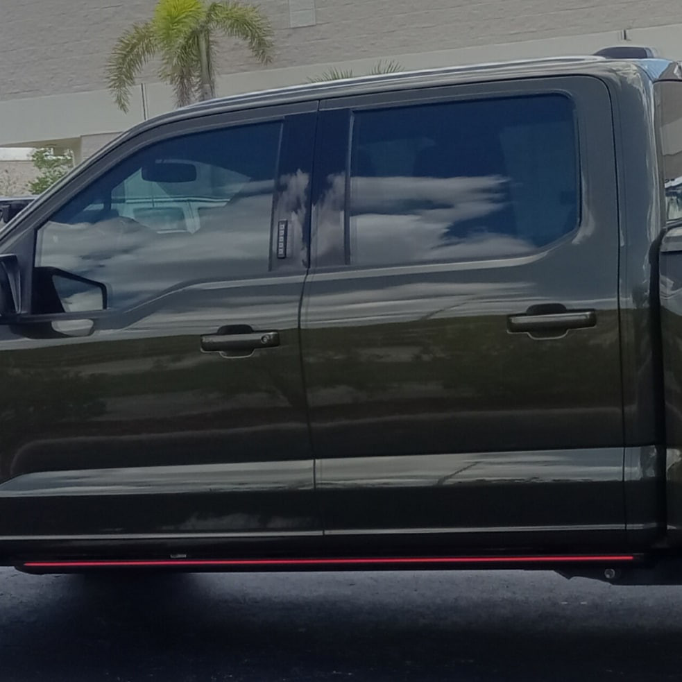 vehicle at SunGuard Window Tinting service bay